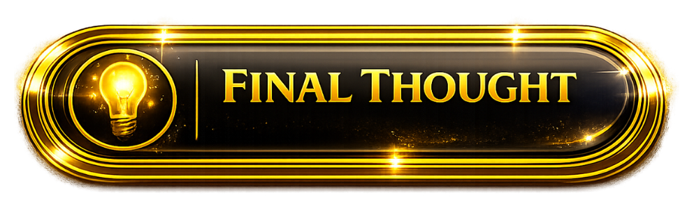 Final Thought